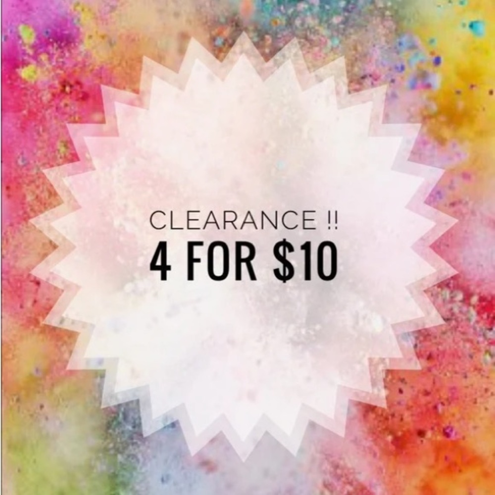 🌸 4/$10 SALE 🌸
